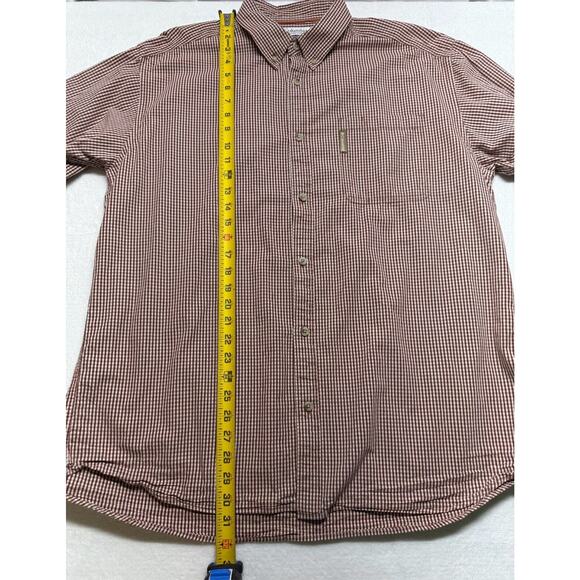 Columbia Men XL Long Sleeve Checkered Button Down Shirt - Picture 4 of 7